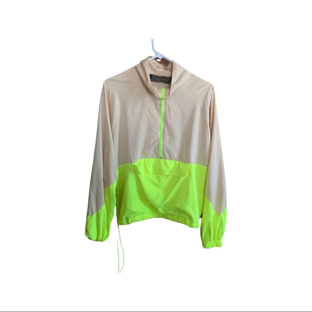 Code Mode windbreaker-style jacket with front pocket